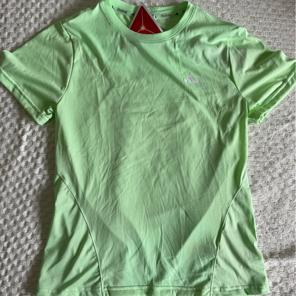 adidas Green Short Sleeve Tee